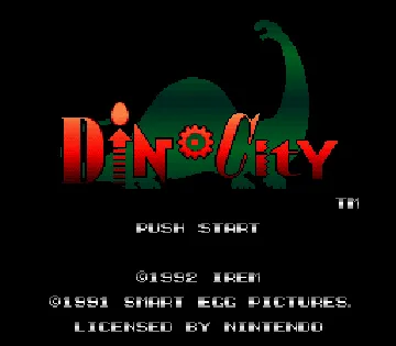 Dinowars - Kyouryuu Oukoku e no Daibouken (Japan) screen shot title